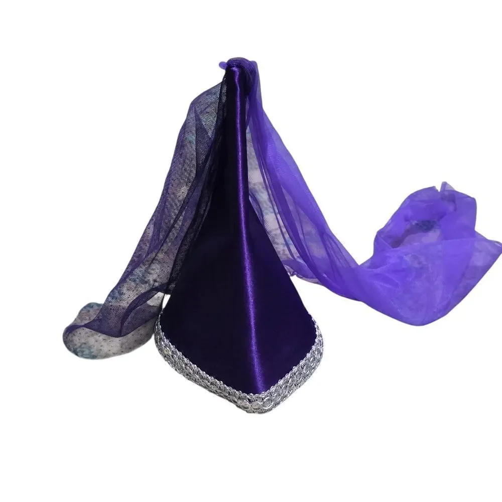 Purple Pointed Princess Hat